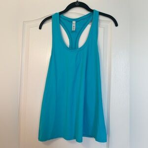 Alo Yoga All Day Tank Top Women’s Size M Teal Training Workout